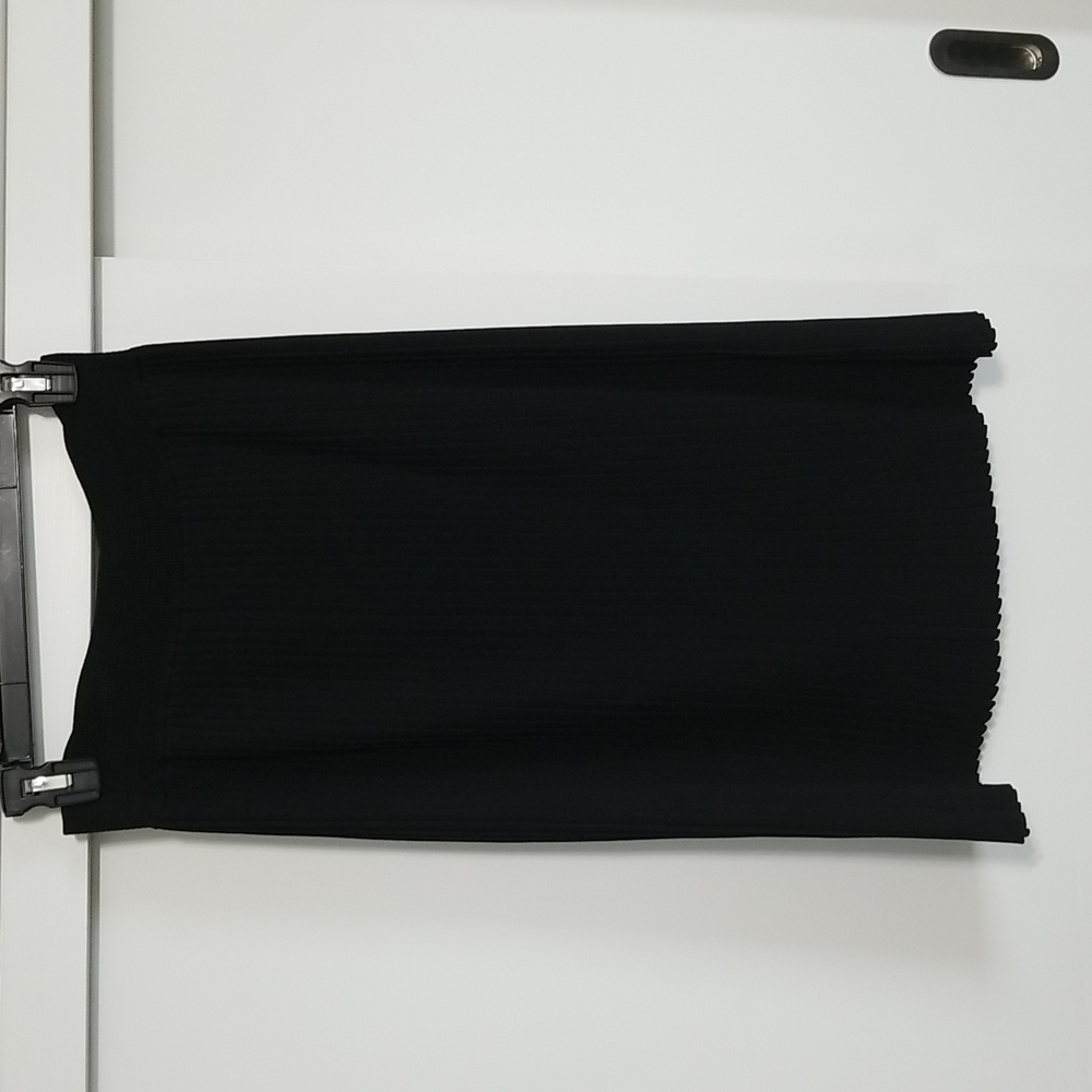 Philosophy Black Pleated Skirt